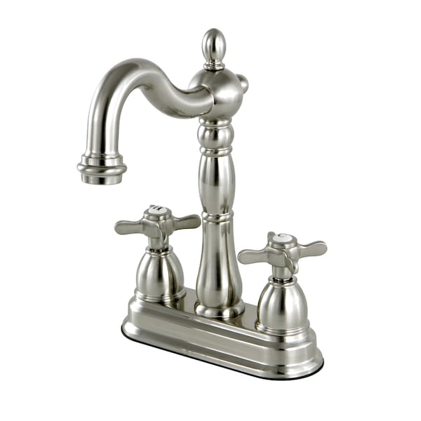 4" Centerset Bar Faucet, Brushed Nickel